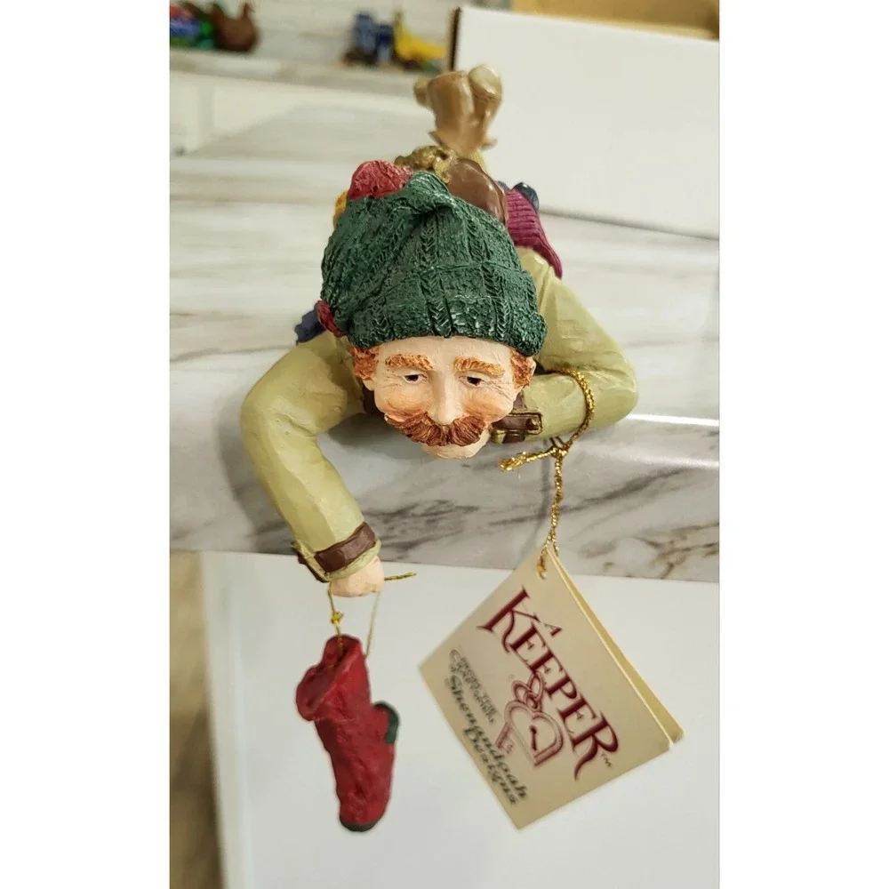 The Keeper of the Laundry ~ Shenandoah Designs Collectible Figurine Shelf Sitter
